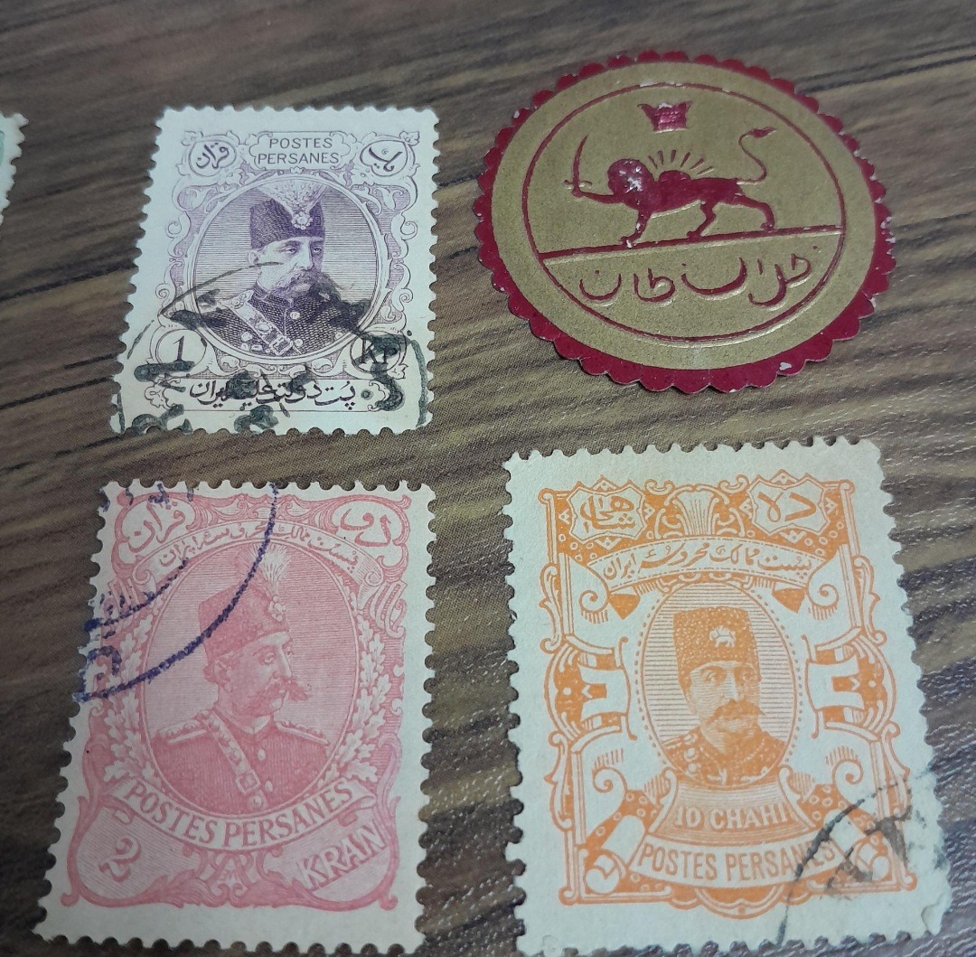 تمبر و لیبل قاجاری