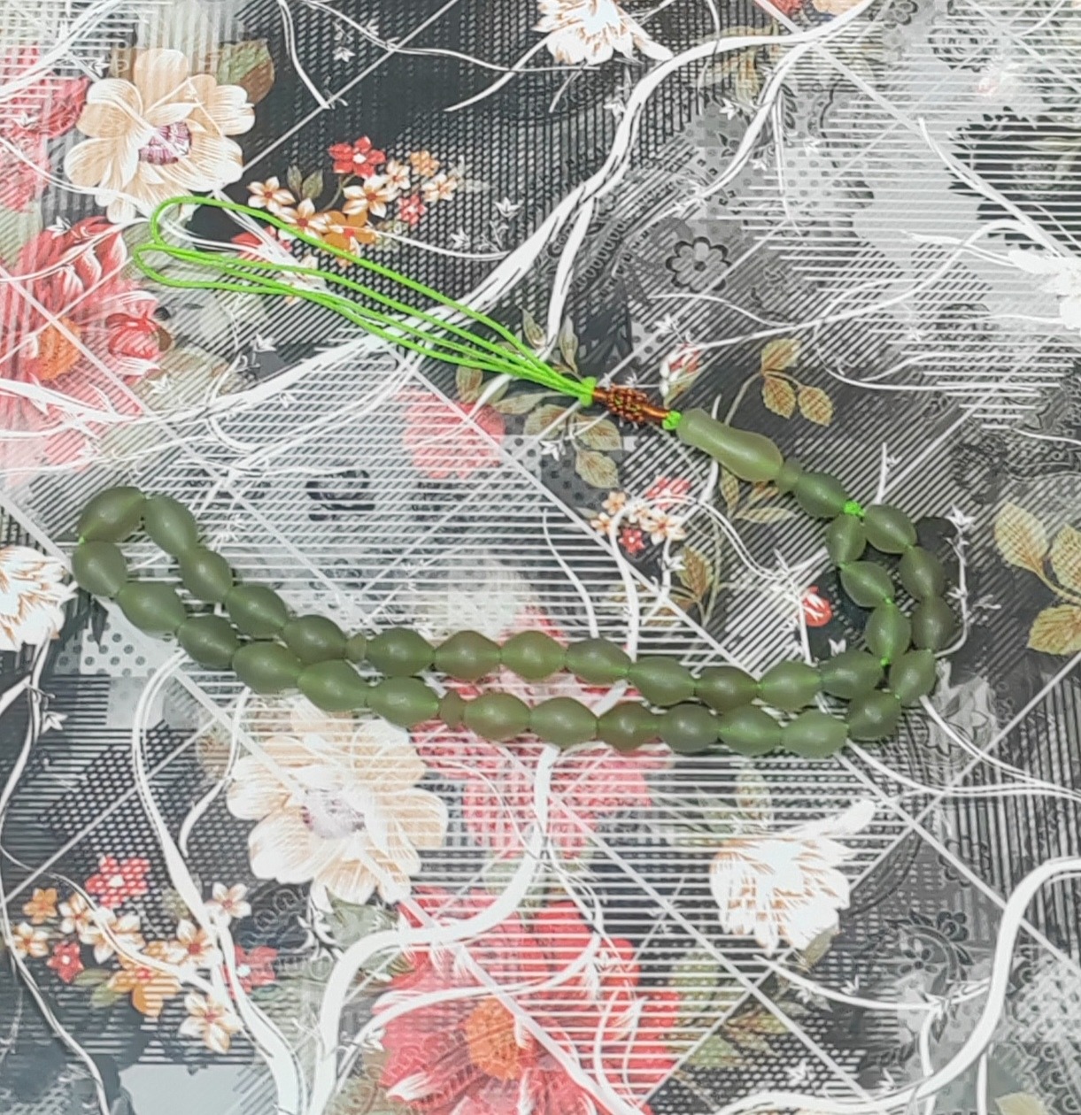 تسبیح سنگ شاه مقصود جلال آباد 33 دونه کد 2