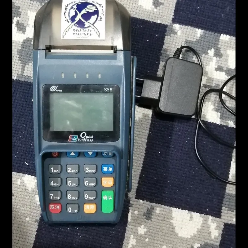 دستگاه پوز Pax s58 تک رنگ