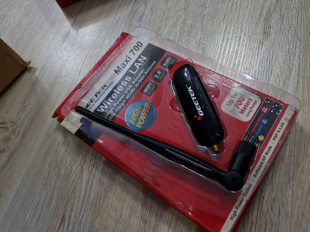 کارت شبکه GEETEK مدل Maxi 700 High Power