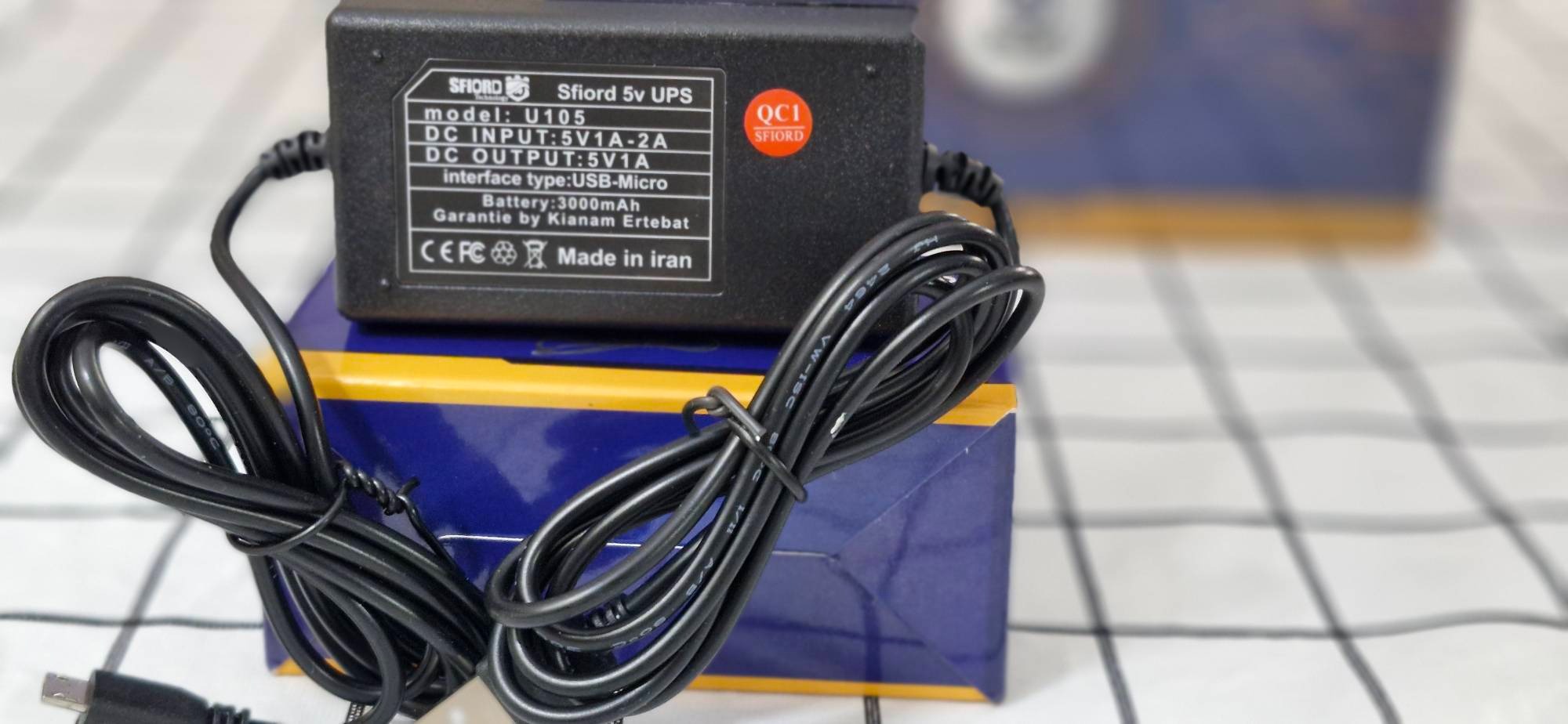 یو پی اس دوربین مداربسته اسفیورد ظرفیت 5 ولت