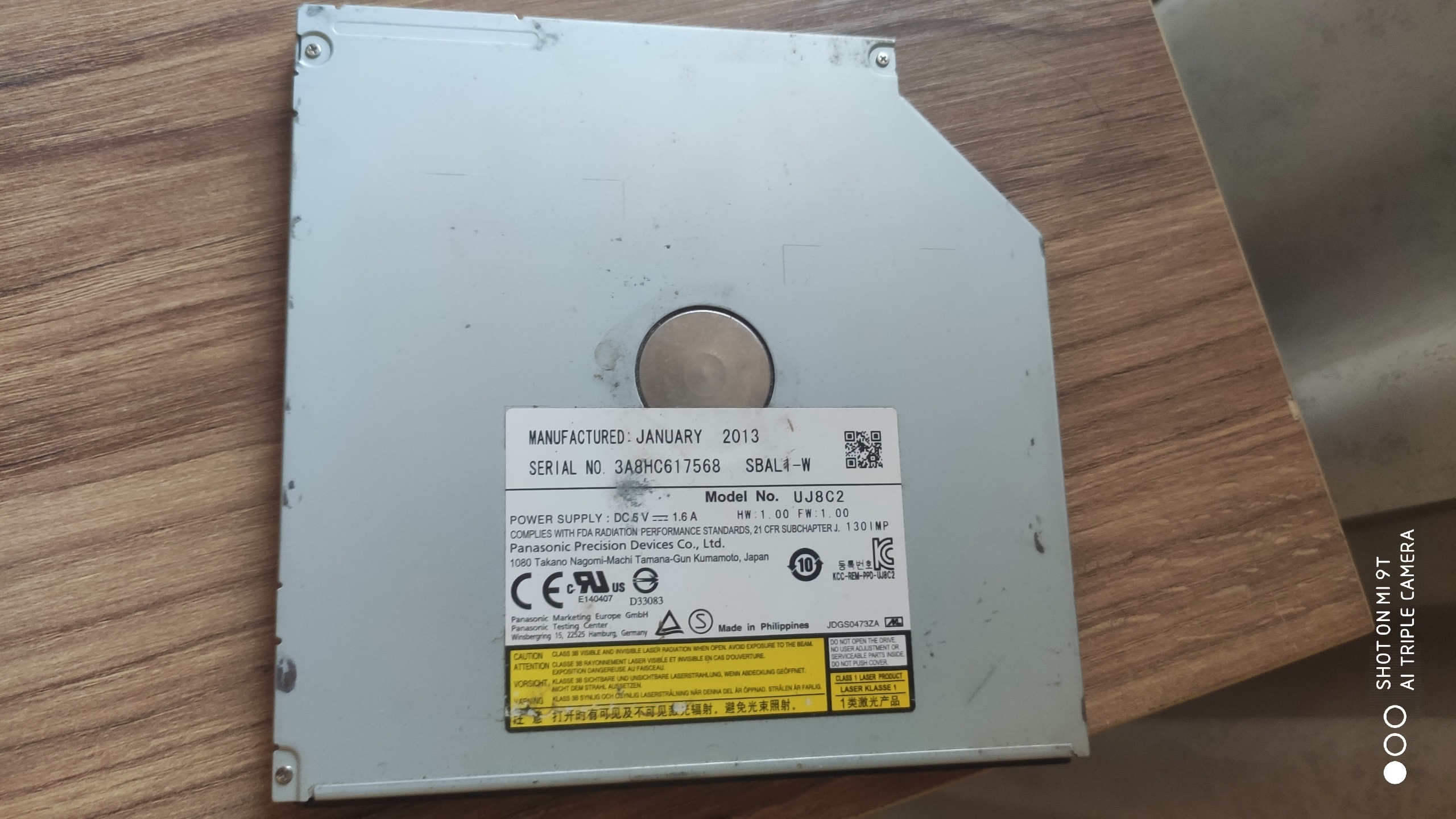 DVD رایتر لپ تاپ