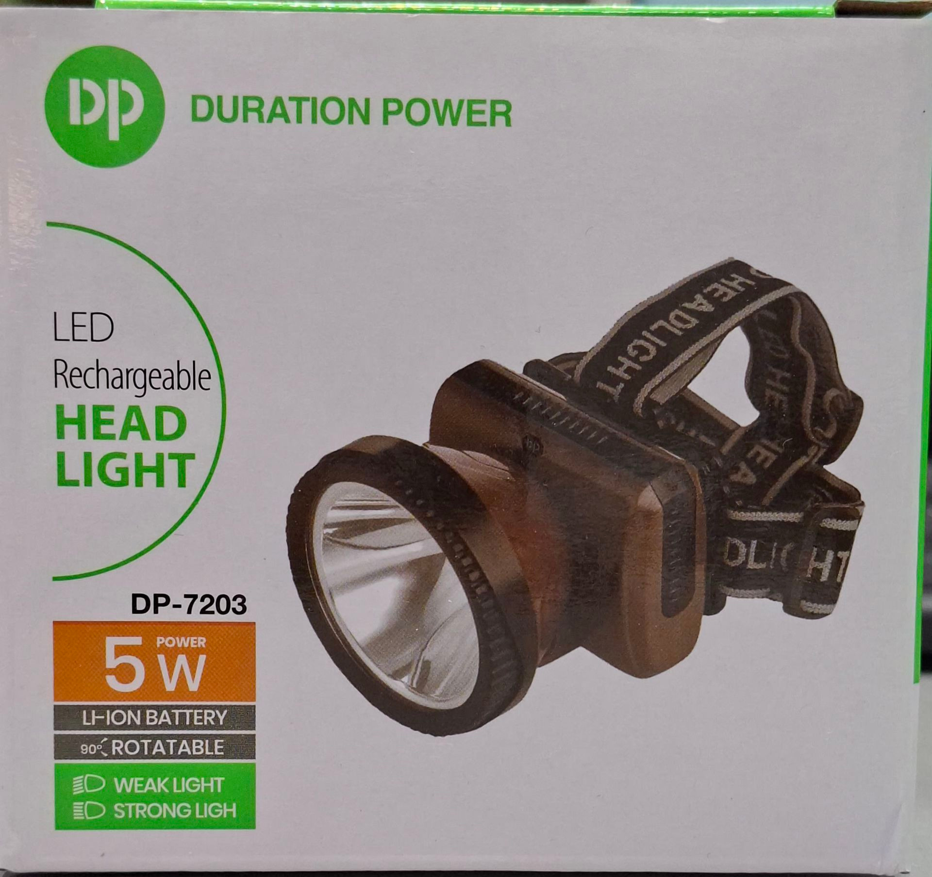 چراغ شارژی مدل DP-7203