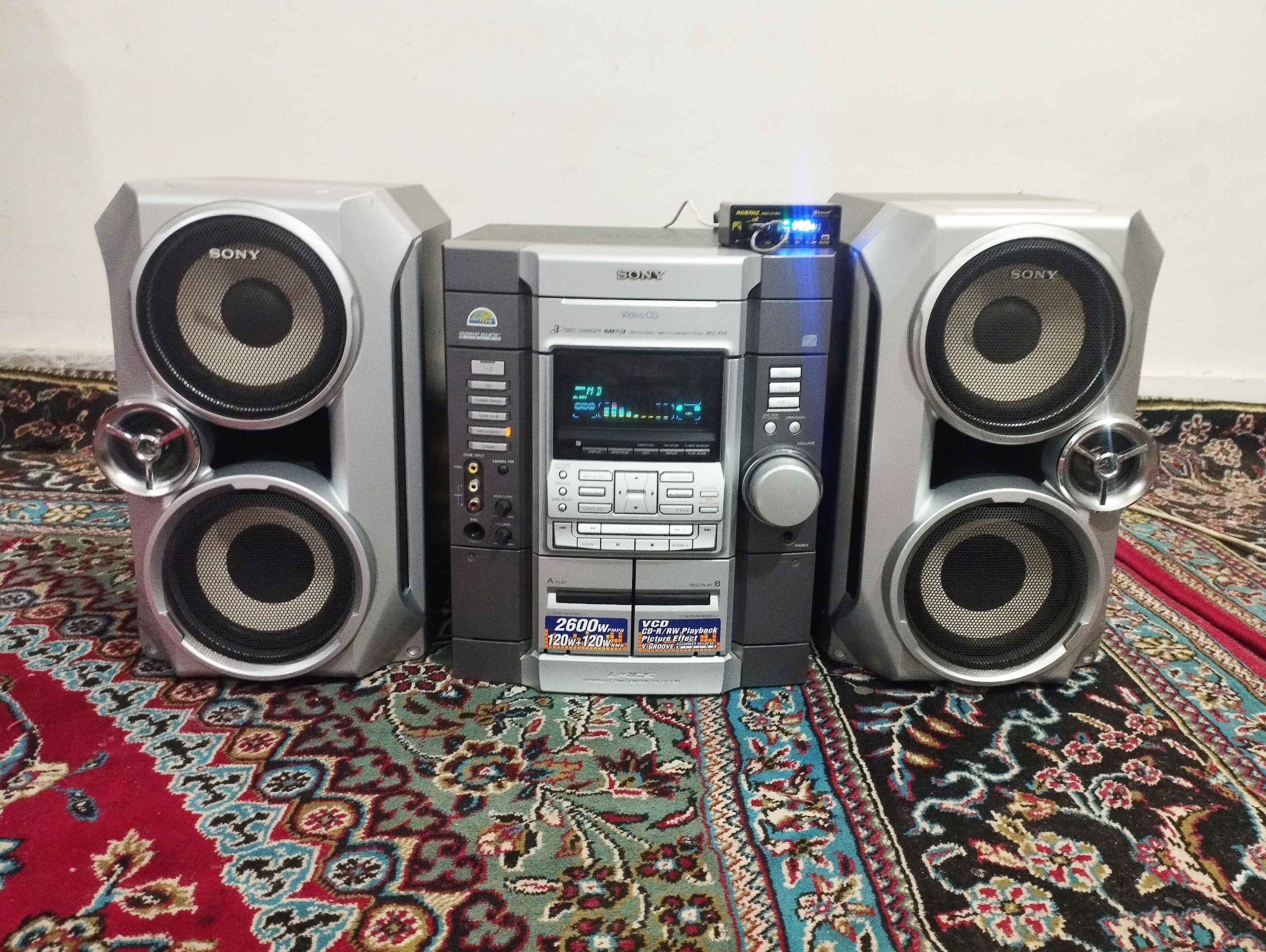 ضبط باند سونی 2600 وات RV5 فلش بلوتوث