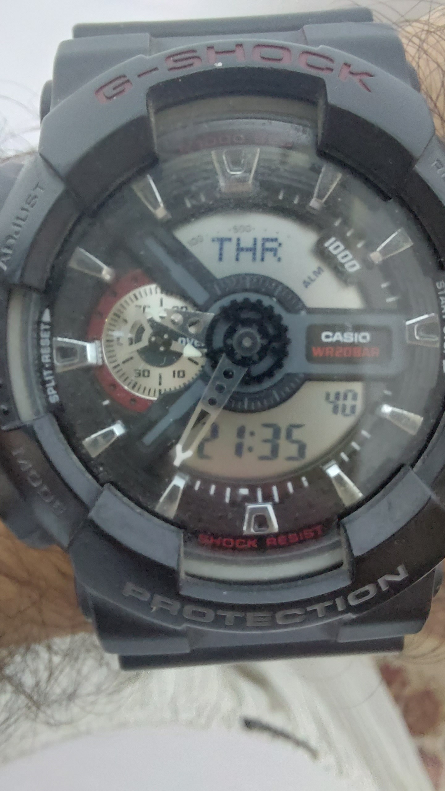 ساعت جی شاک کاسیو کاملا سالم و تمیز G shock