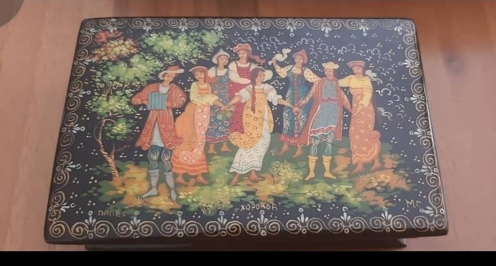 جعبه جواهر روسی 100ساله