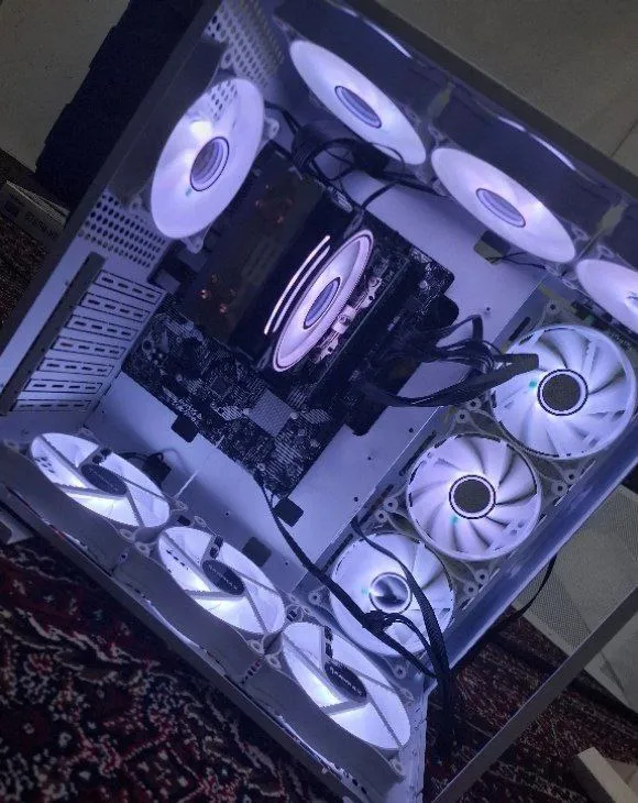 فن کیس argb خوشگل و ارزون