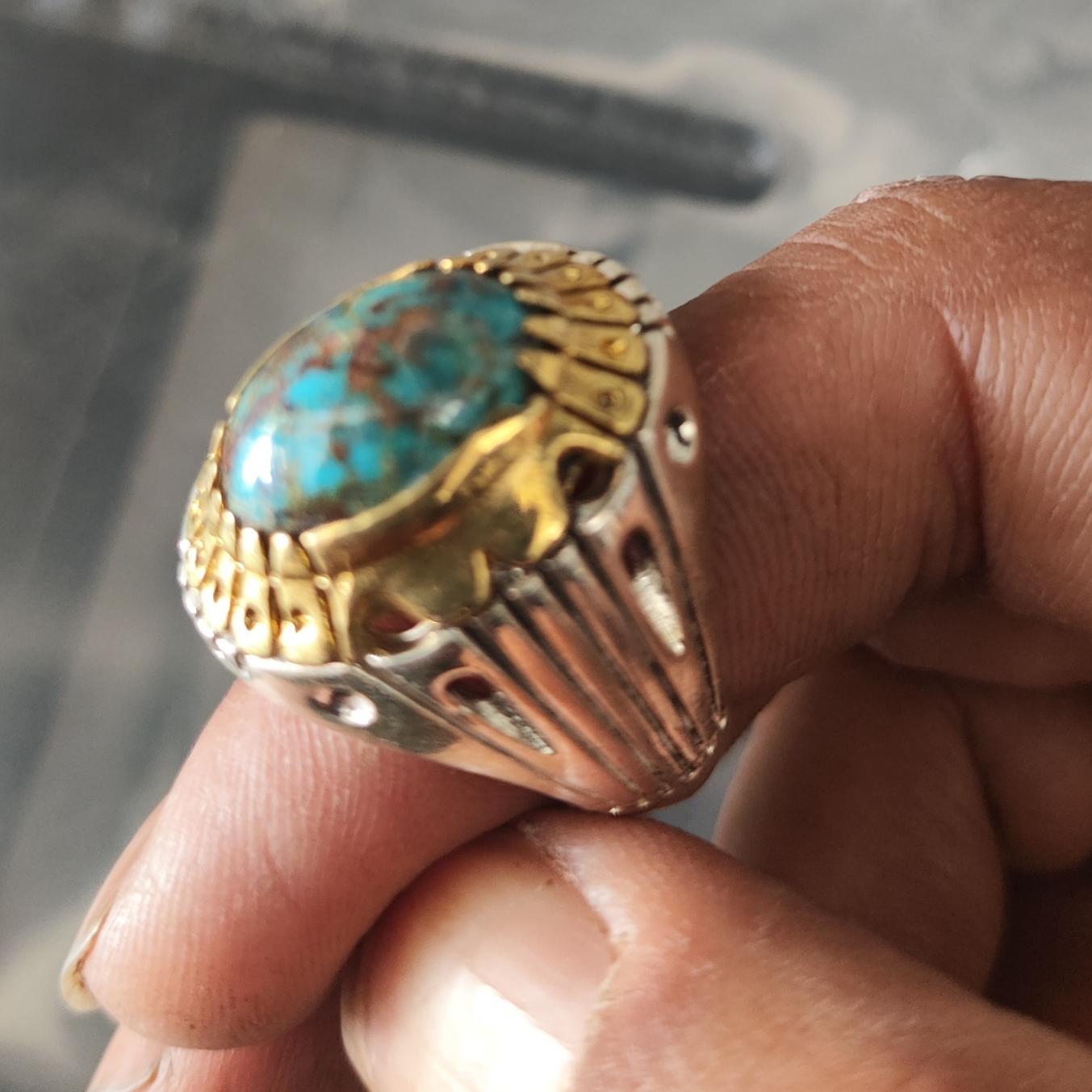 انگشتر فیروزه نیشابور