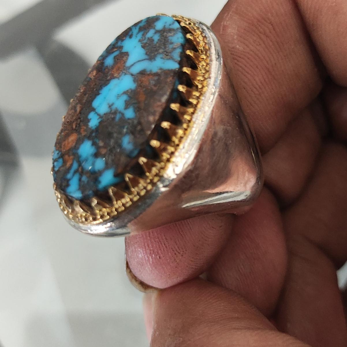 انگشتر فیروزه نیشابور