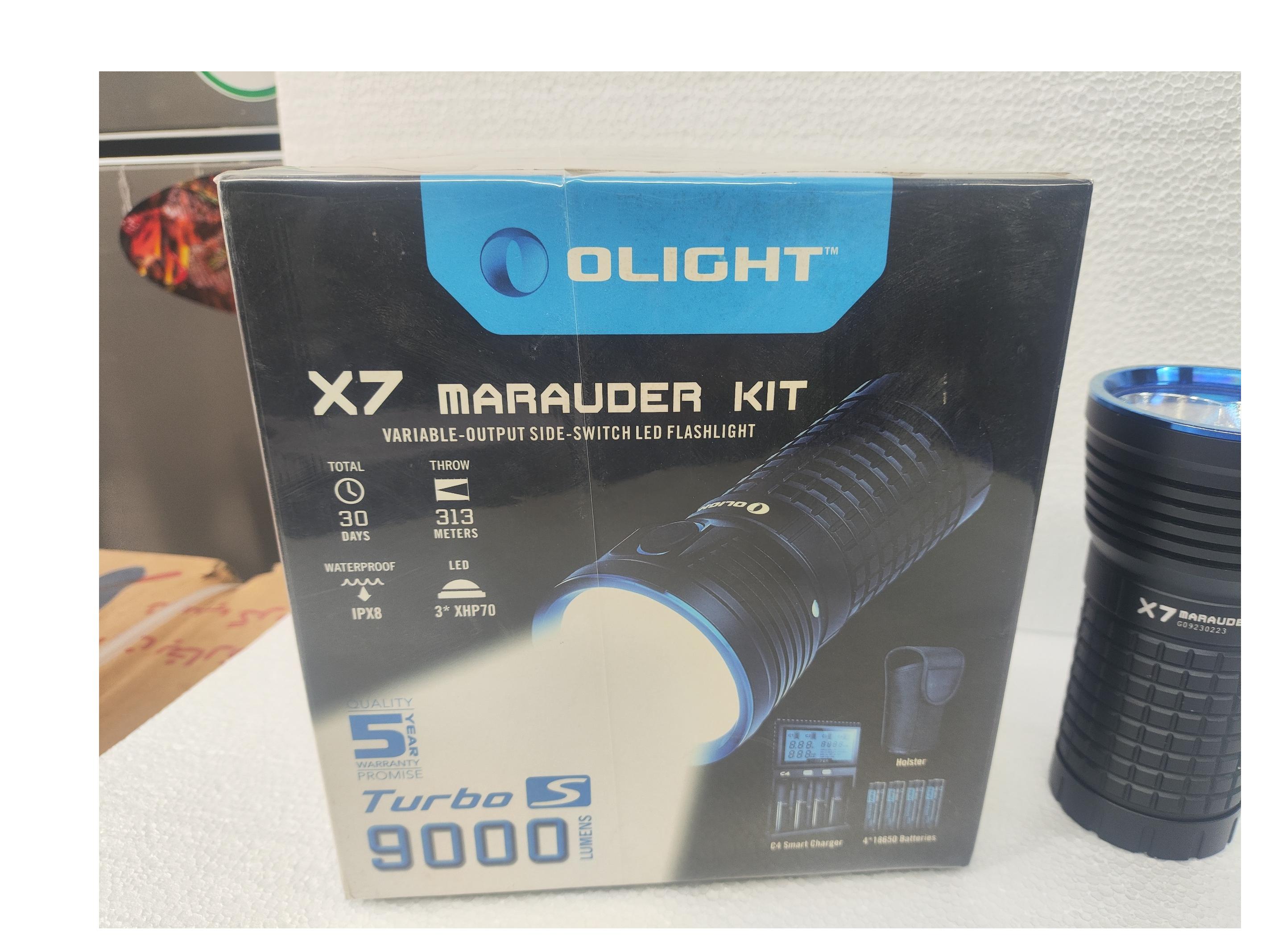 چراغ قوه اولایت x7