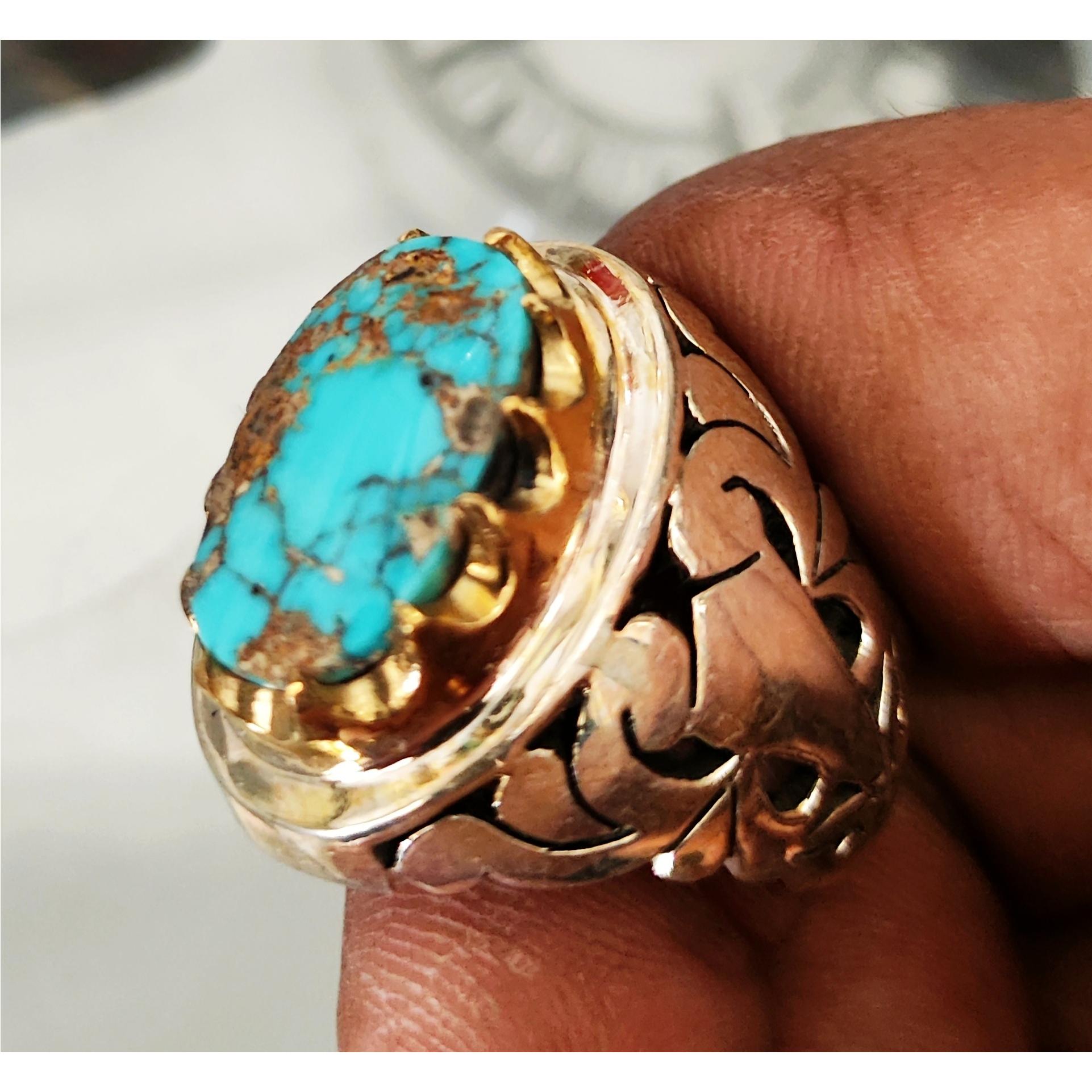 انگشتر فیروزه نیشابور