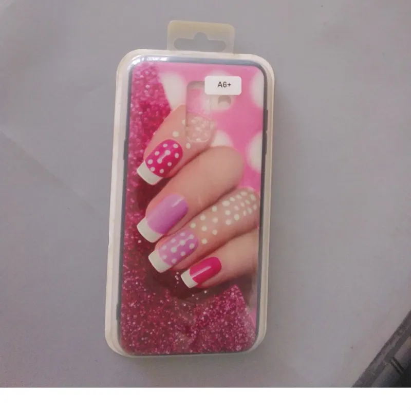 قاب طرح دار گوشی  A6 plus