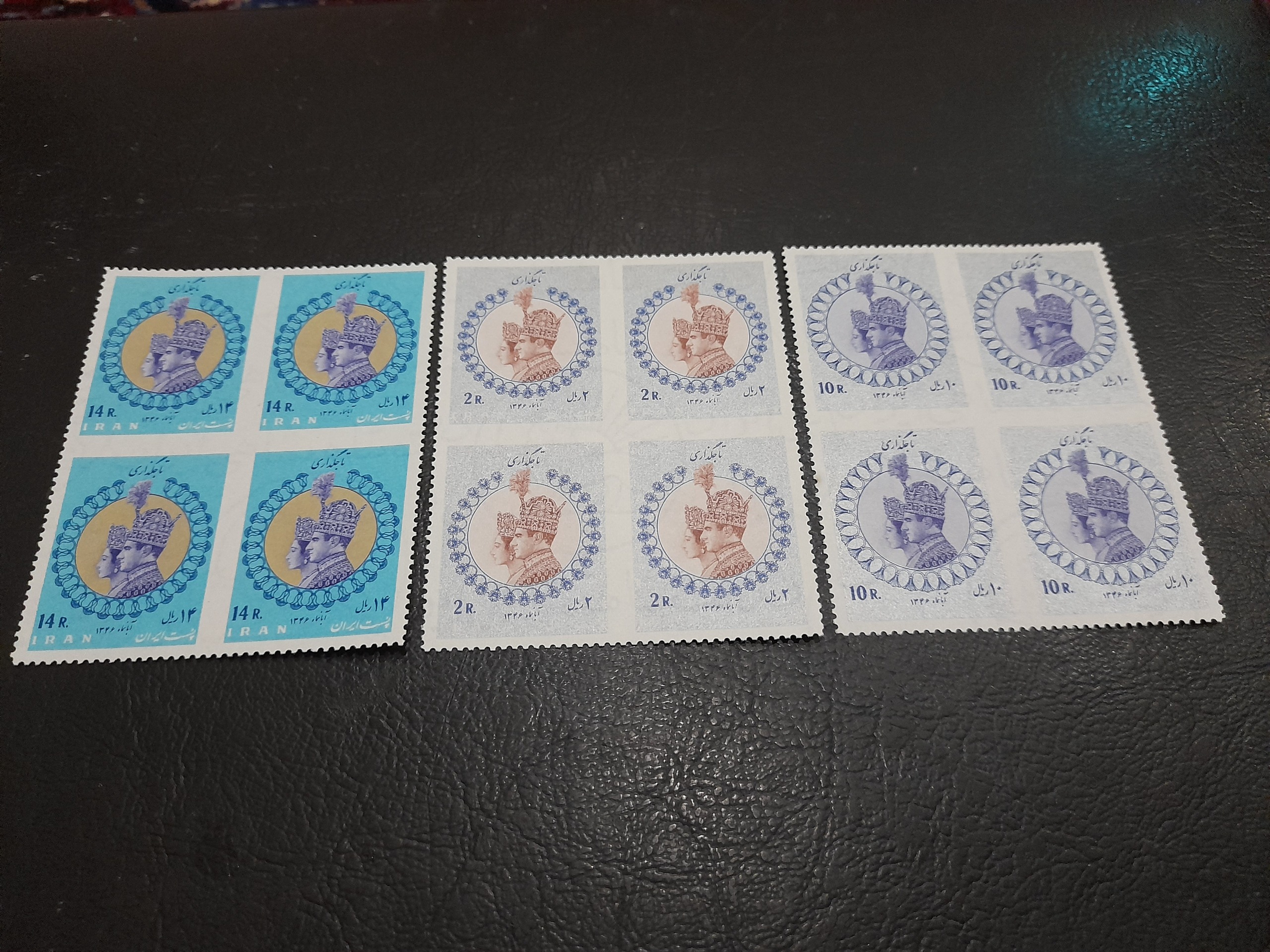 بلوک تاجگذاری بی دندانه سال 1346