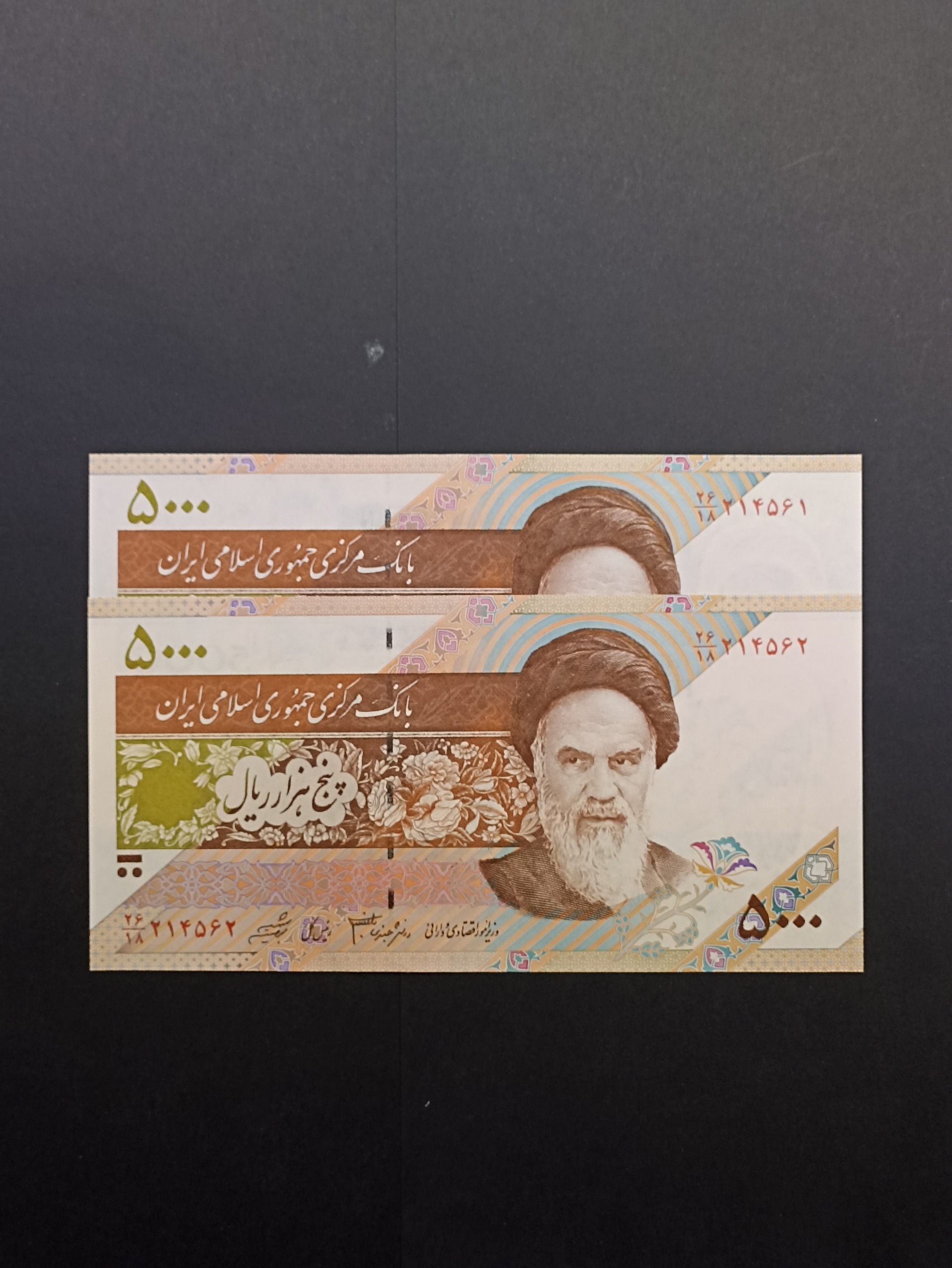 جفت شیبانی جعفری 500 تومنی گل بلبل