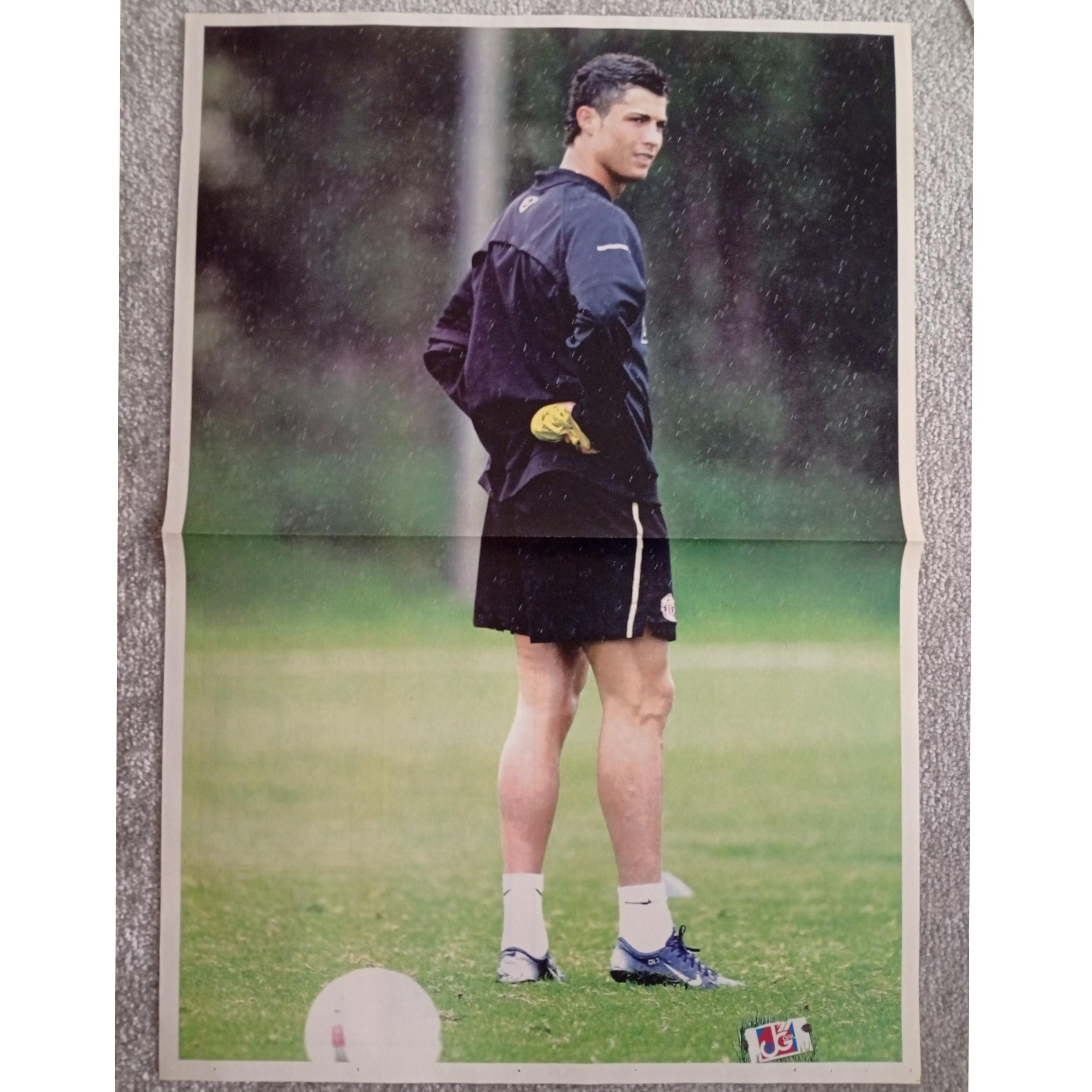 پوستر کریس رونالدو Ronaldo گلاسه بزرگ