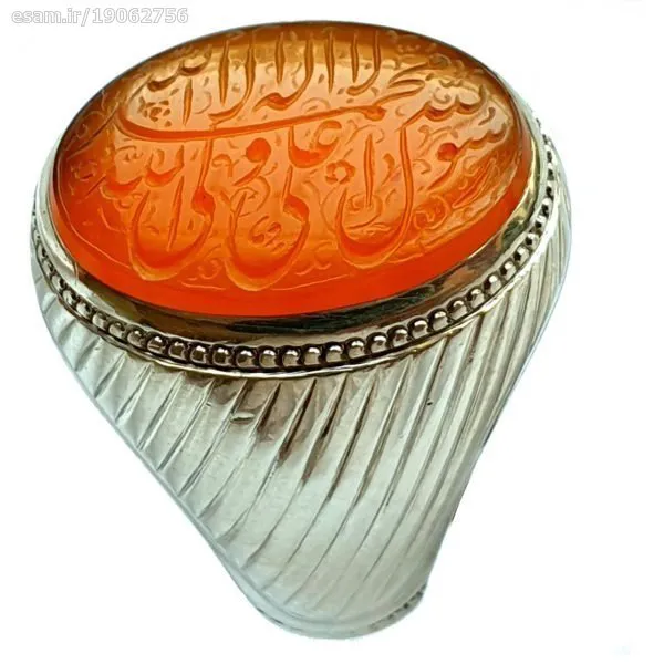 انگشتر عقیق یمنی ذره رکاب فدیوم استاد حاج حسین جدی