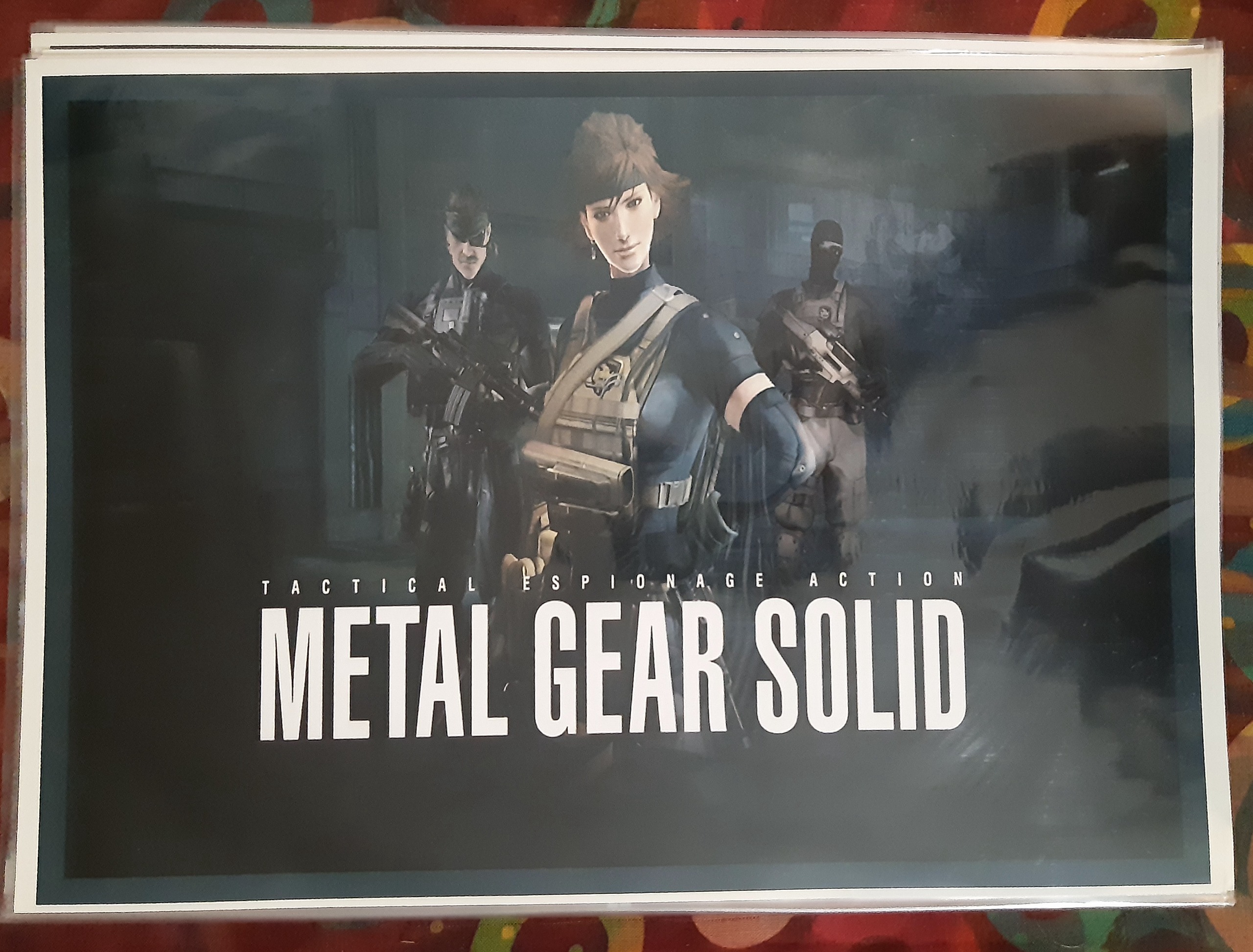 پوستر متال گیر سالید