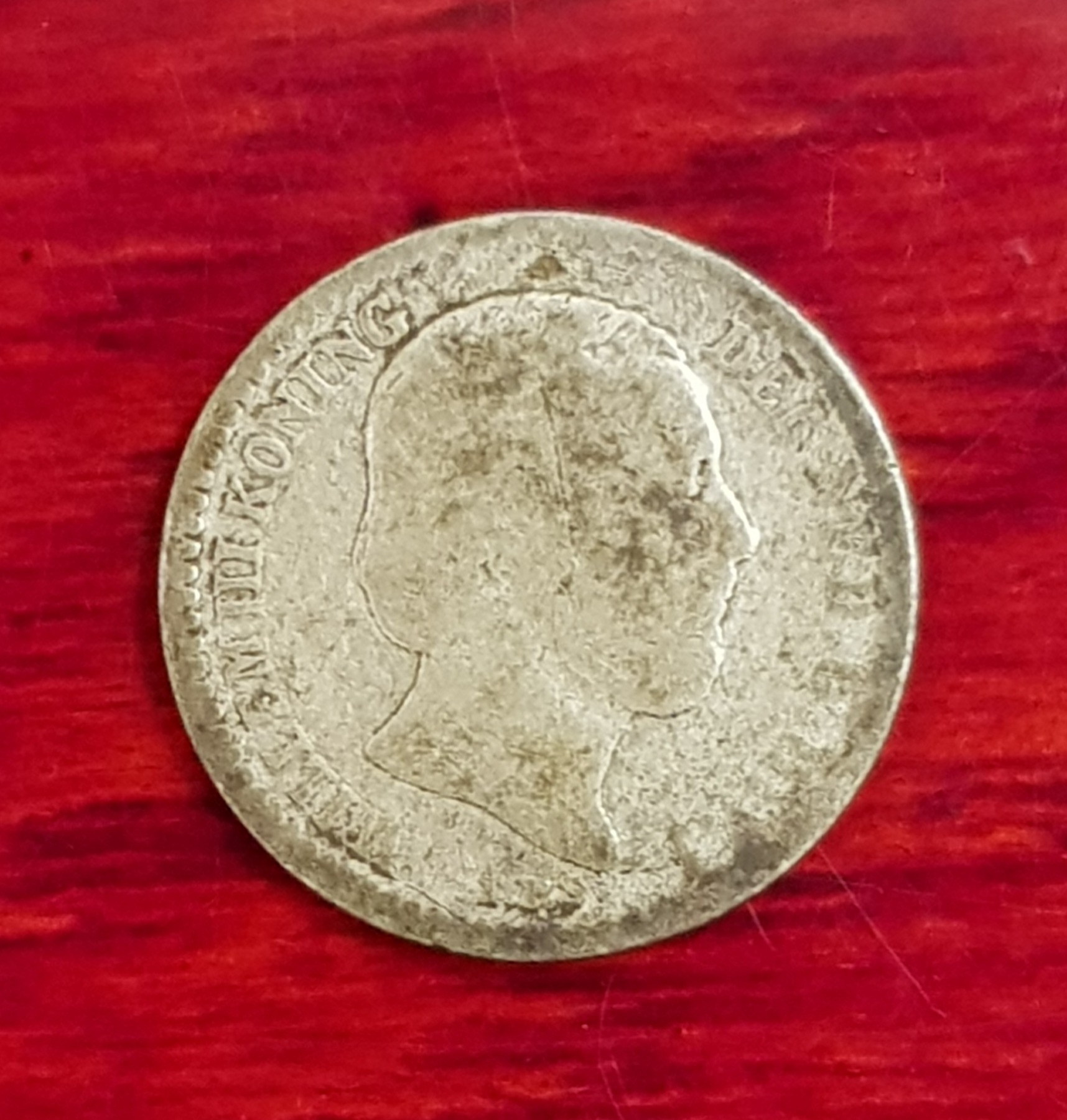 سکه نقره 10 سنت ویلیام سوم هلند 1882