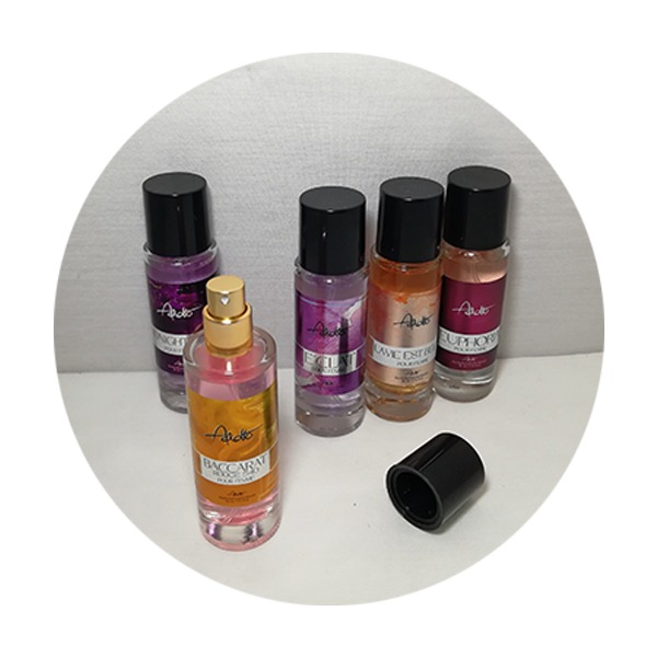 پکیج 5 عددی عطر زنانه در 5 رایحه معروف مارک آدولفو