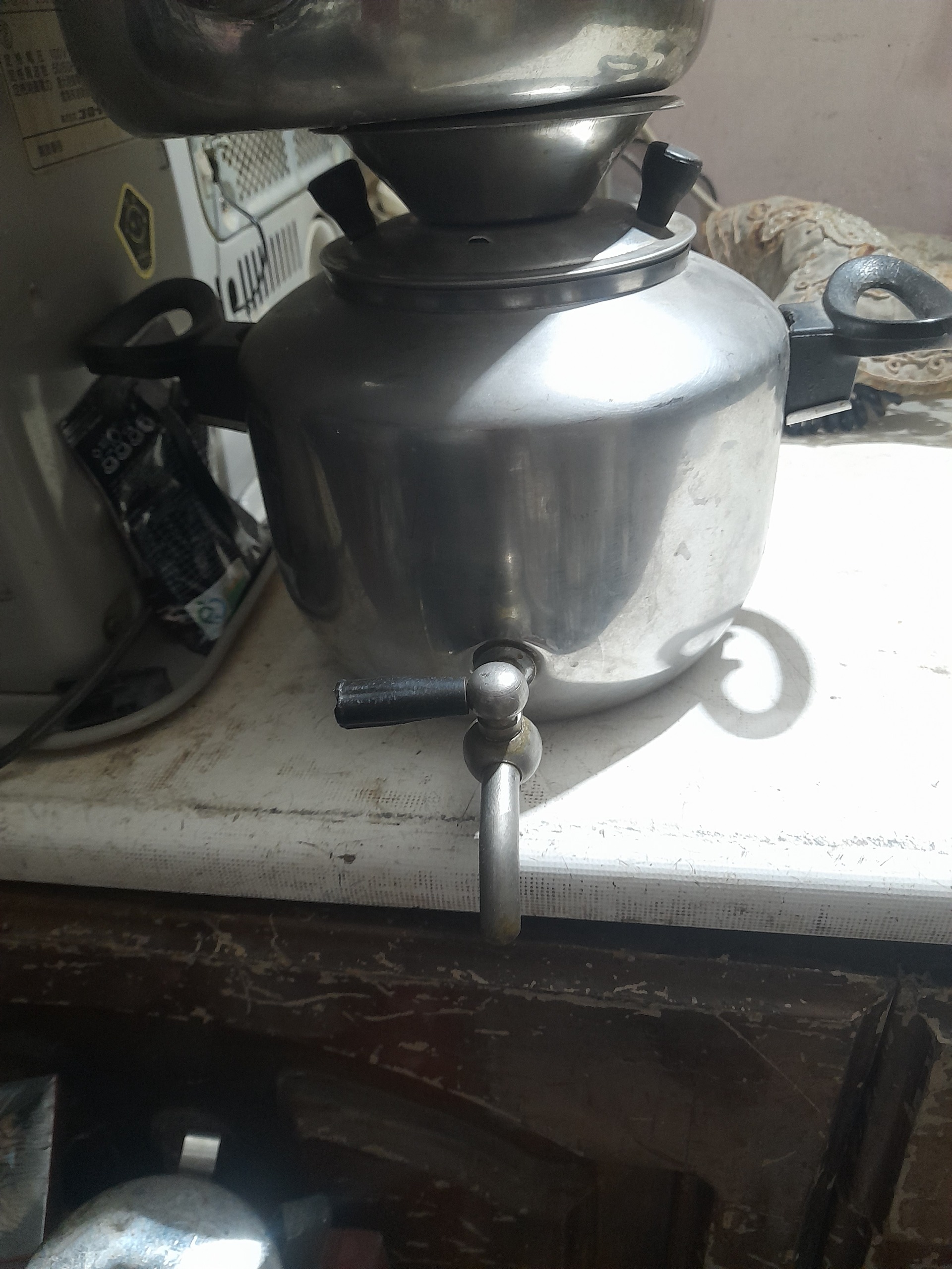 کتری سماور ی رو گازی