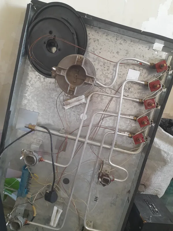 گاز رومیزی تو کار