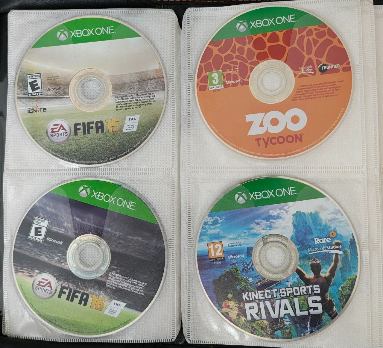 فروش 4 عدد بازی Xbox one