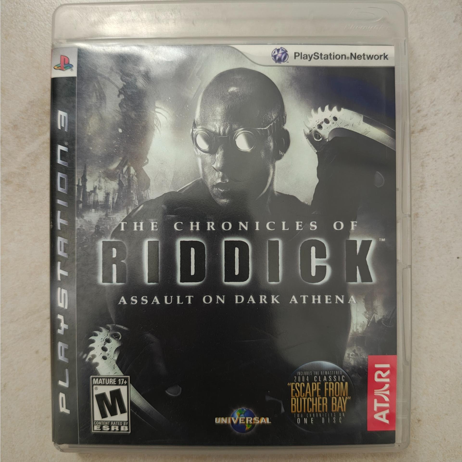 معیوب Riddick توضیحات دارد