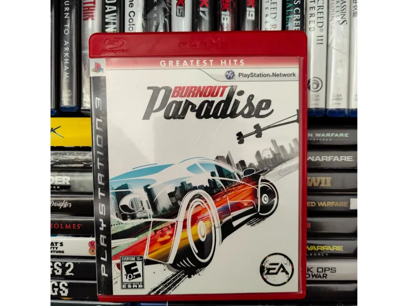 Paradise burnout در حد قاپ قرمز ریجن آل