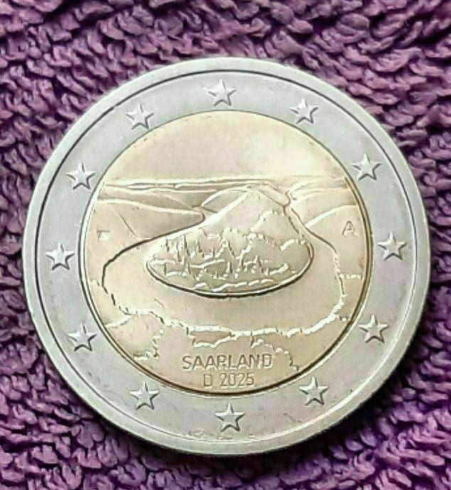 سکه یادبودی دو یورو آلمان 2025