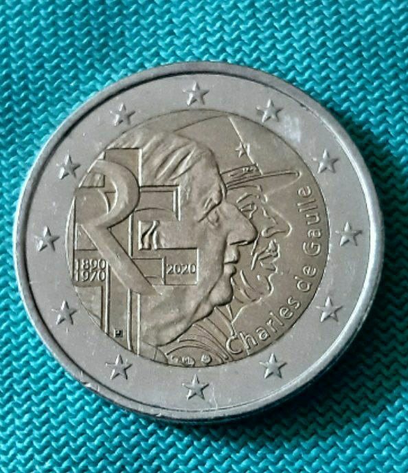 سکه دو یورو یادبودی فرانسه 2020
