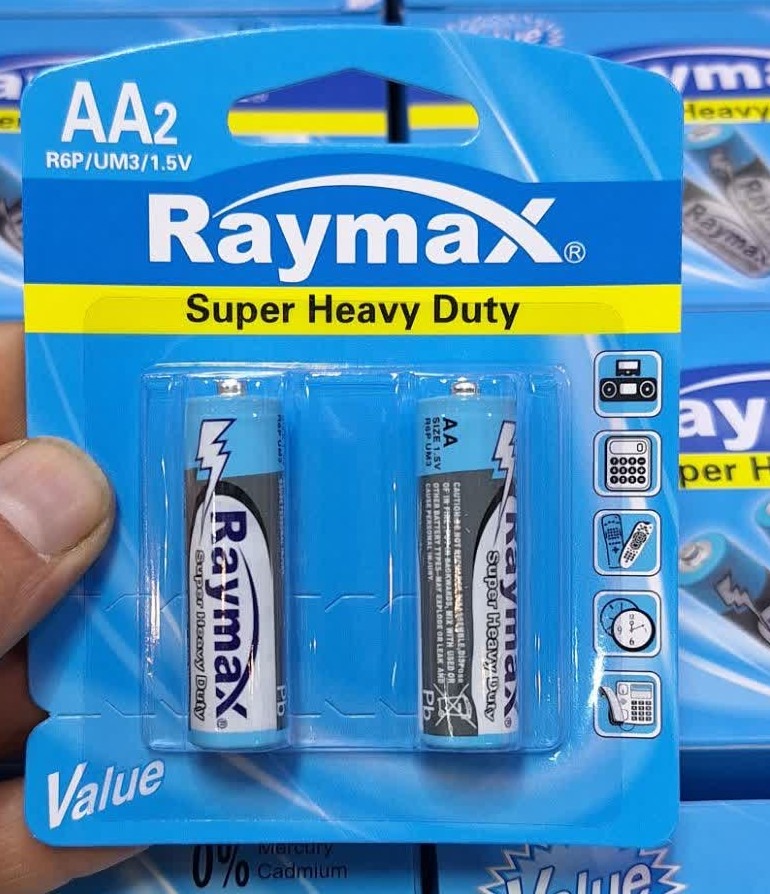 باتری قلمی رایمکس کارتی AA2