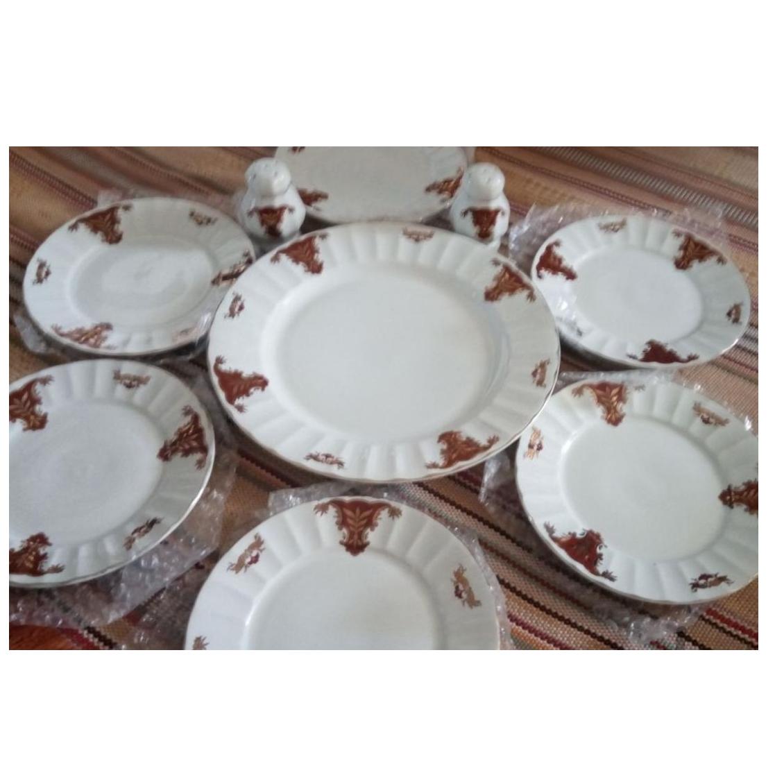 سرویس چینی 9پارچه دورطلایی