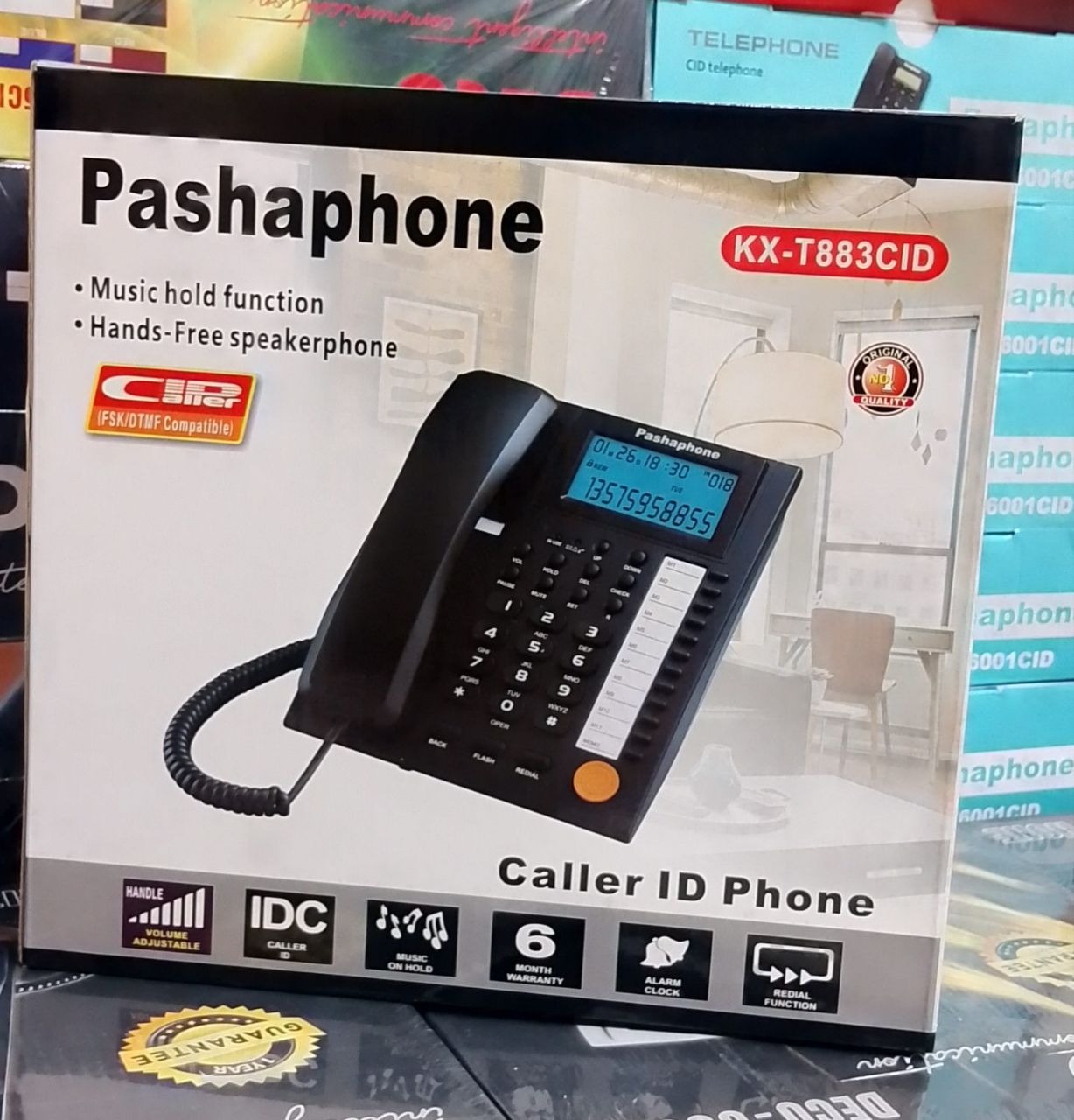 تلفن رومیزی برند پاشافون مدل 883