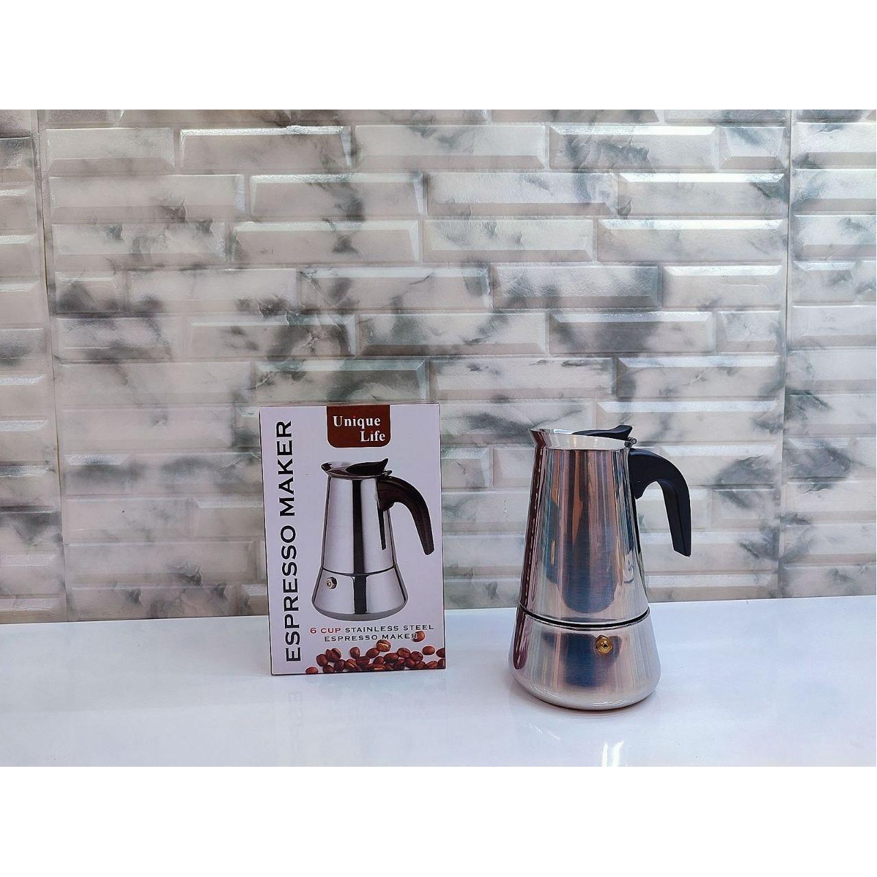 قهوه جوش 6کاپ استیل