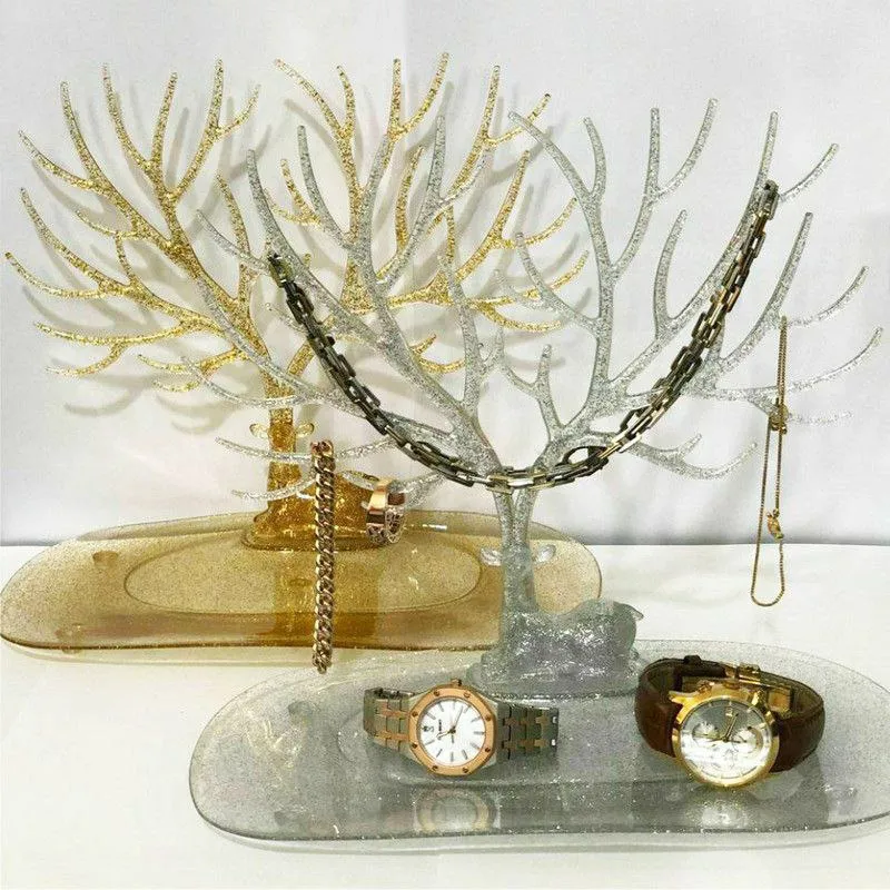 استند جواهرات مدل شاخ گوزن اکلیلی یک عدد