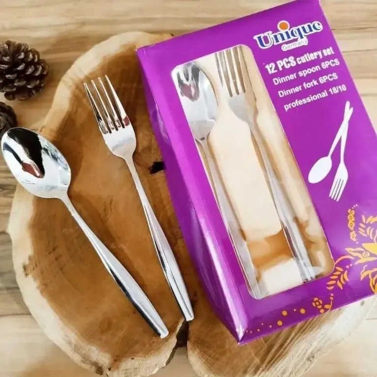 قاشق چنگال یونیک مدل ماینز
