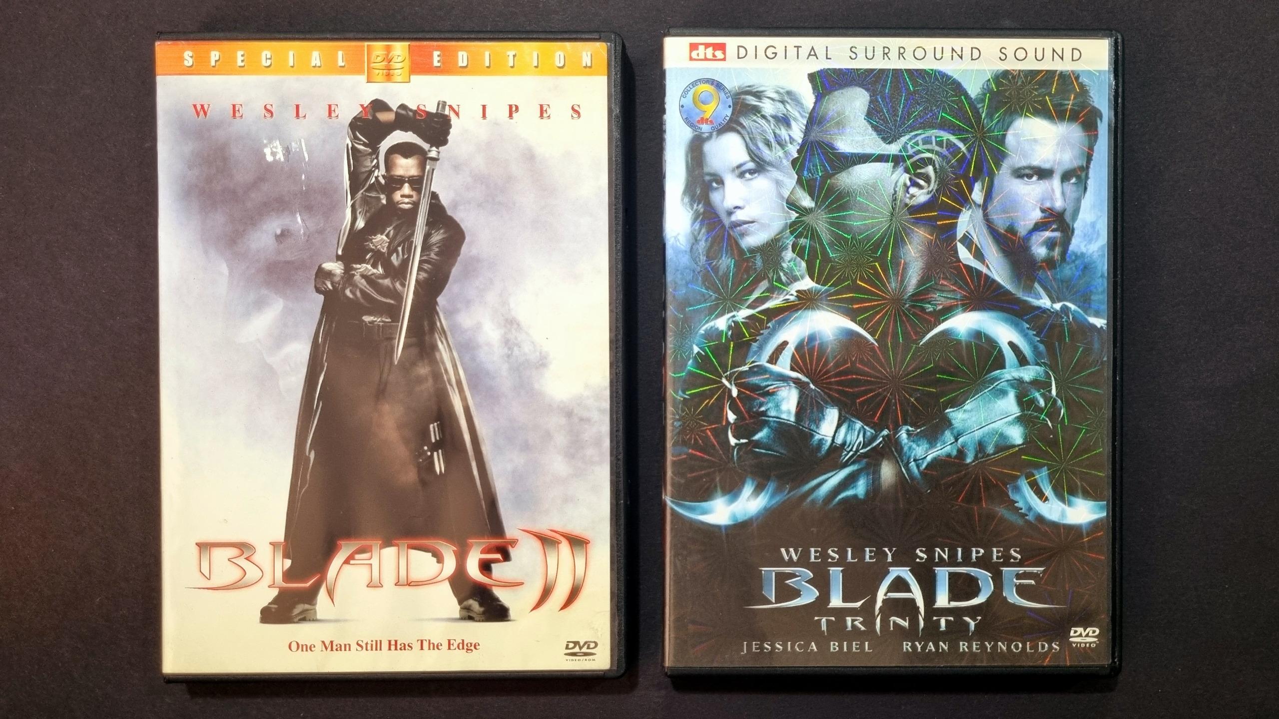 مجموعه DVD اوریجینال Blade دو و سه