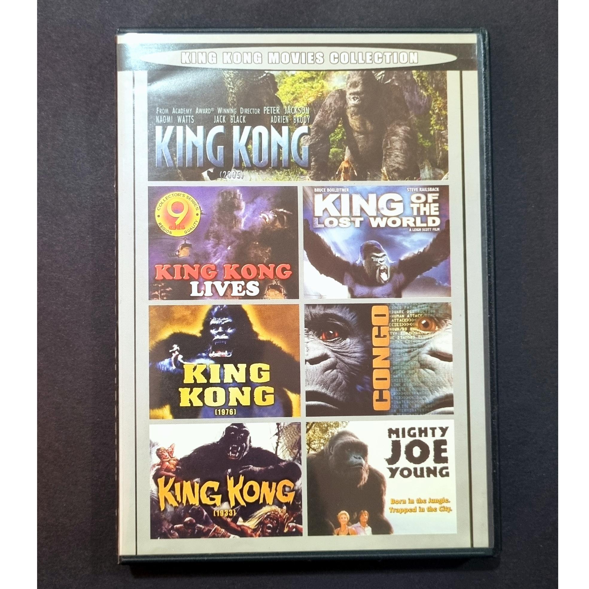 مجموعه 7 فیلم King Kong در یک DVD