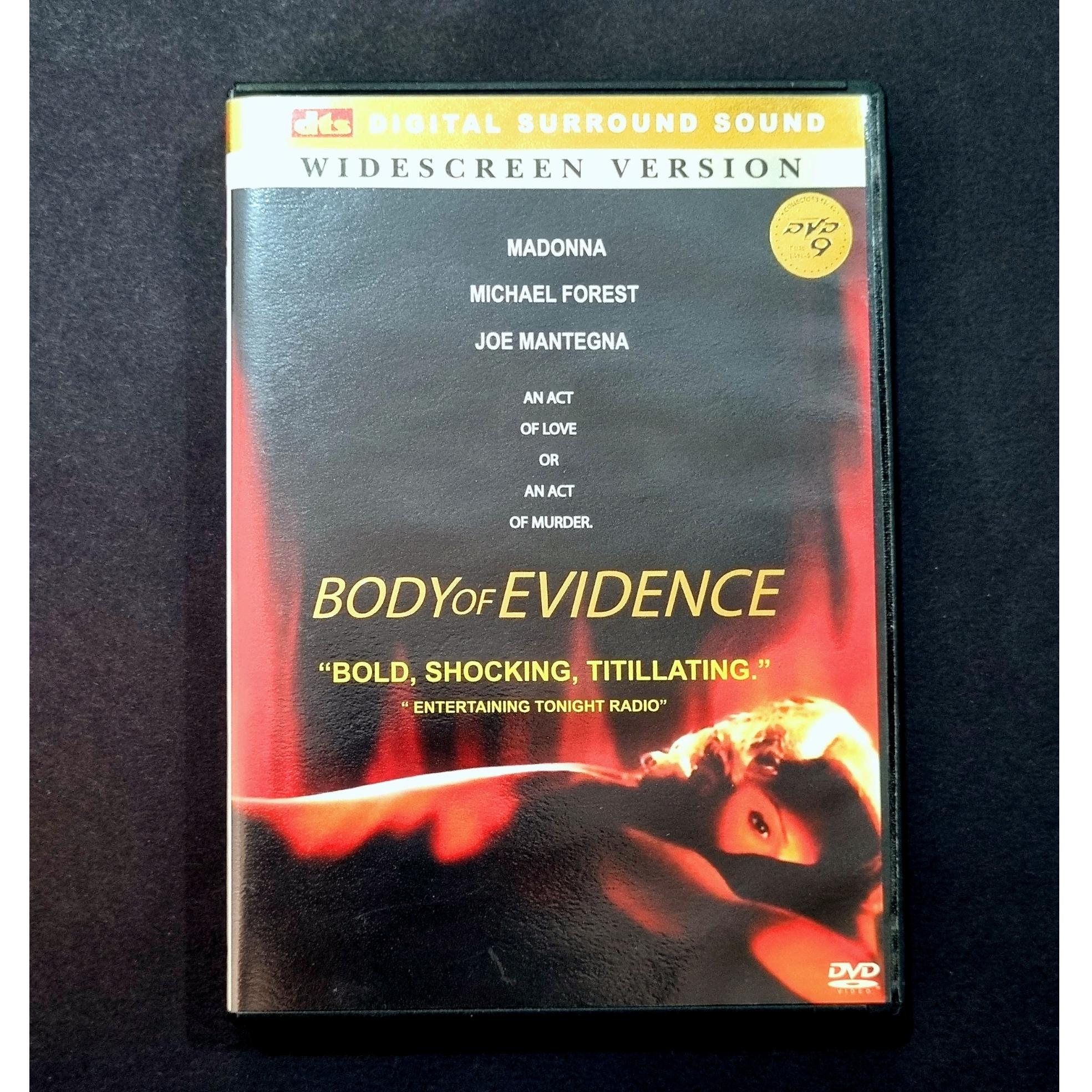 DVD اوریجینال فیلم Body of Evidence با بازی مدونا