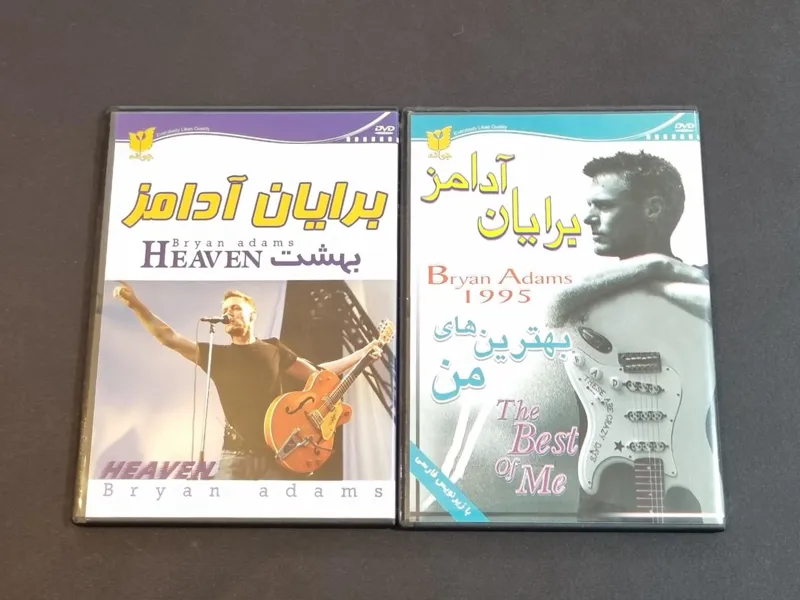2 DVD کنسرت برایان آدامز