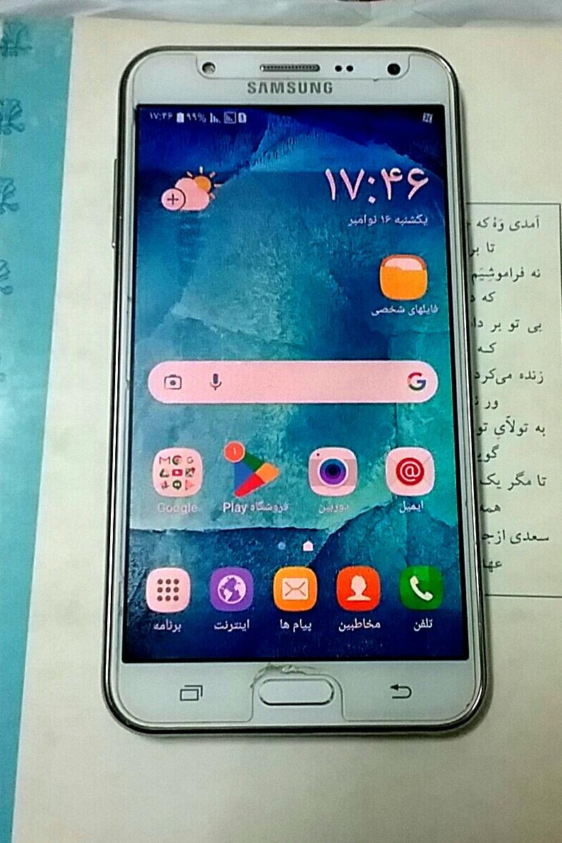 گوشی سامسونگ سالم j7