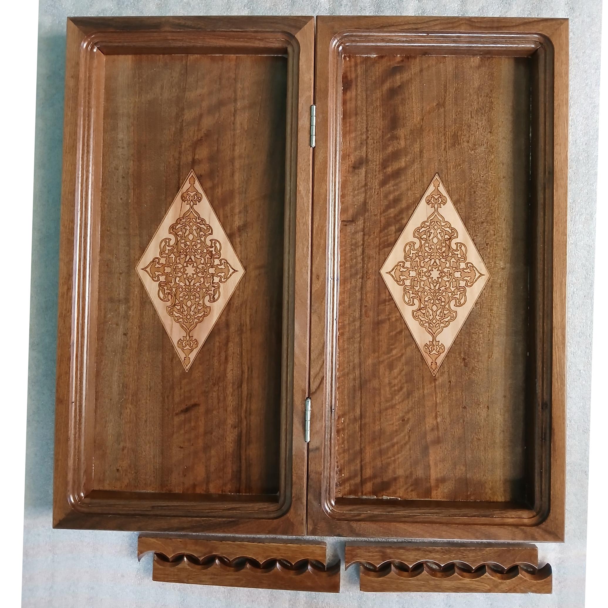 تخته نرد تمام دستساز گردو