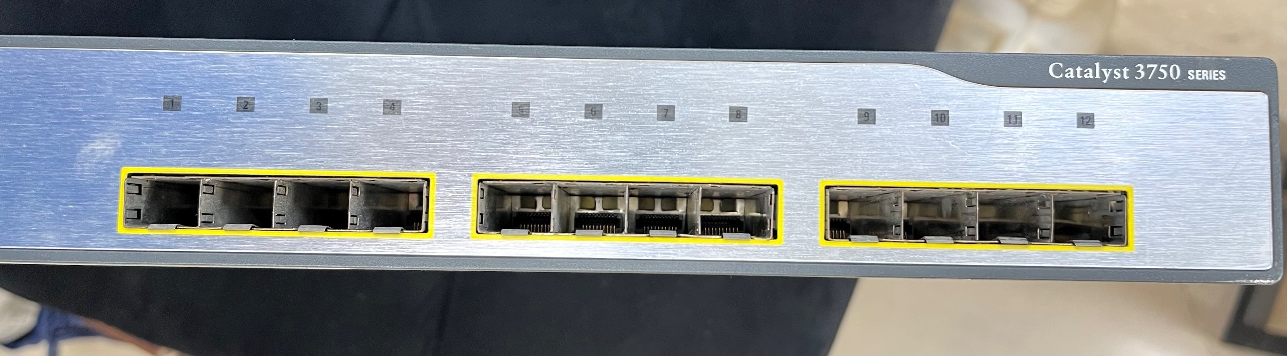 سوئیچ سیسکو WS-C3750G-12S-S