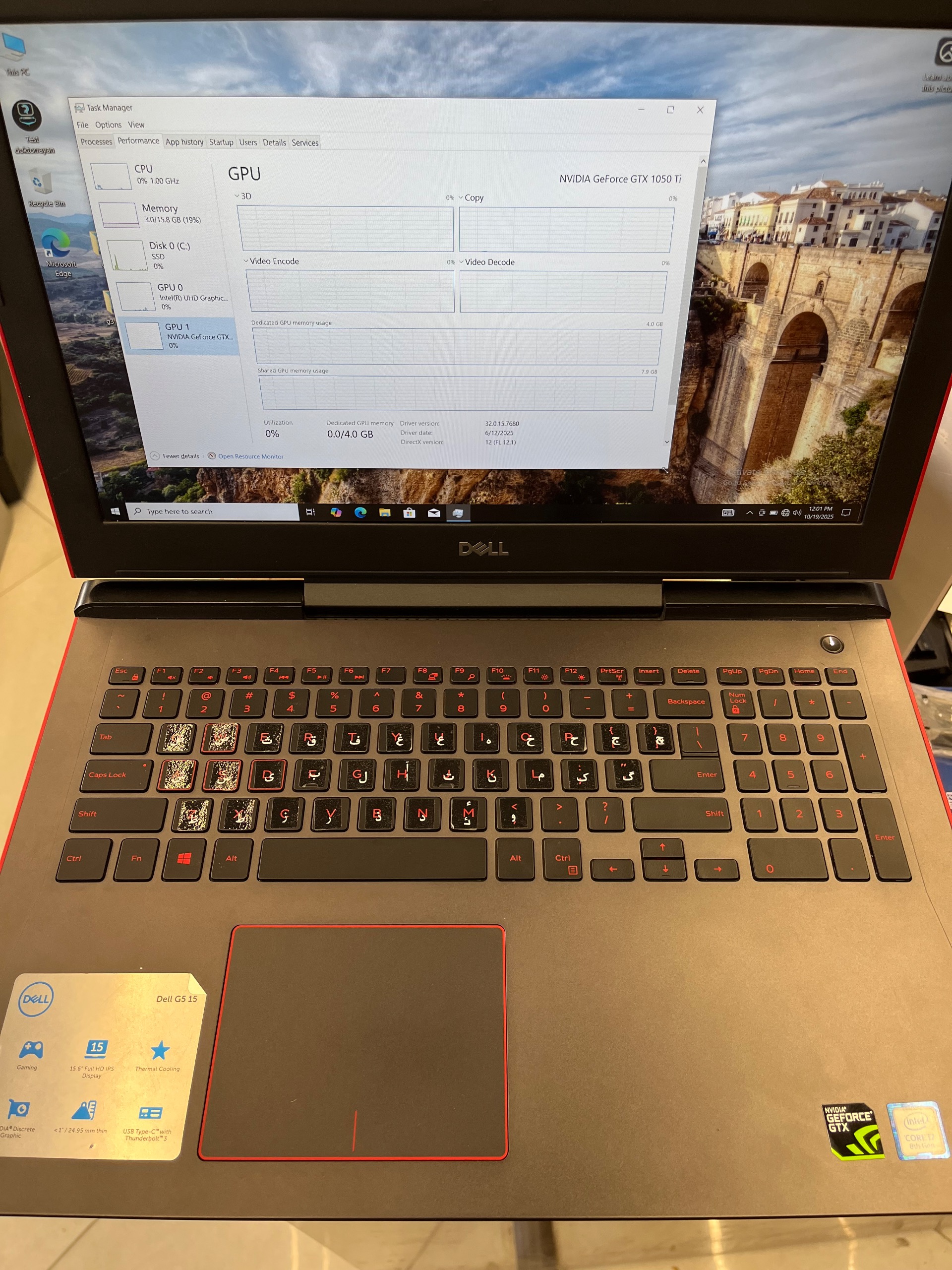 لپ تاپ Dell G7