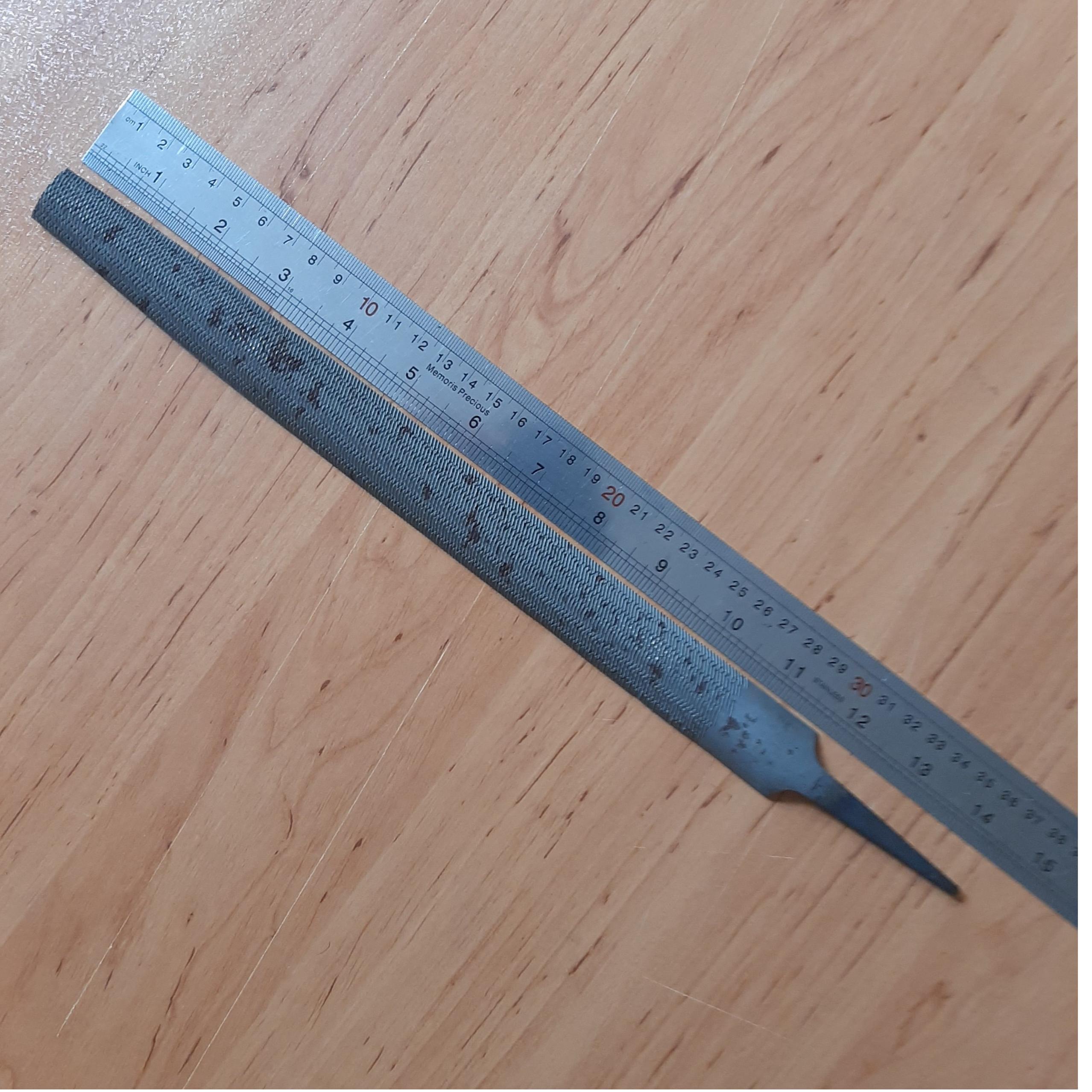 سوهان 12 اینچ نیمگرد آمریکایی