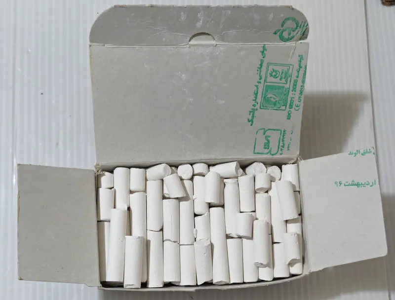 گچ تخته سیاه پرستو دهه 60