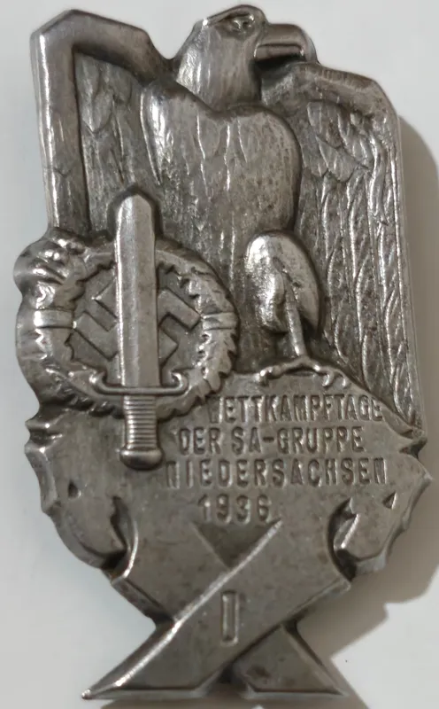 مدال بج ورزشی روزای مسابقه SA نیدرزاکسن آلمان نازی