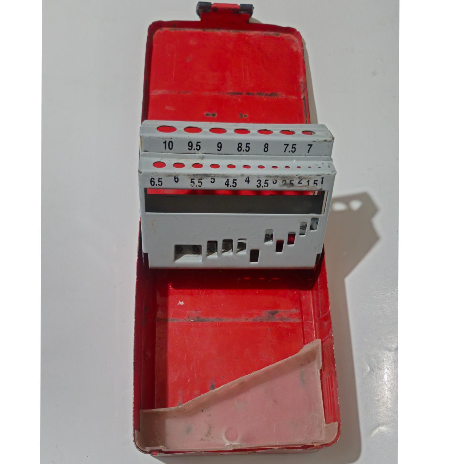 قوطی مته آهن آهنی ساخت آمریکا دوره پهلوی