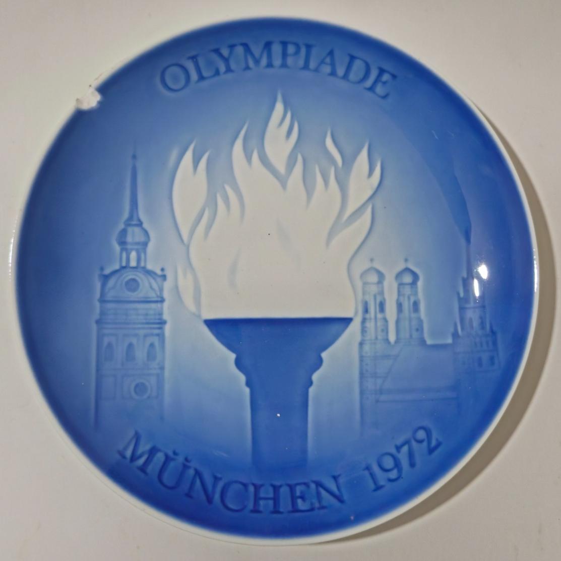 بشقاب سرامیک المپیک 1972 مُنشن مونیخ ساخت آلمان