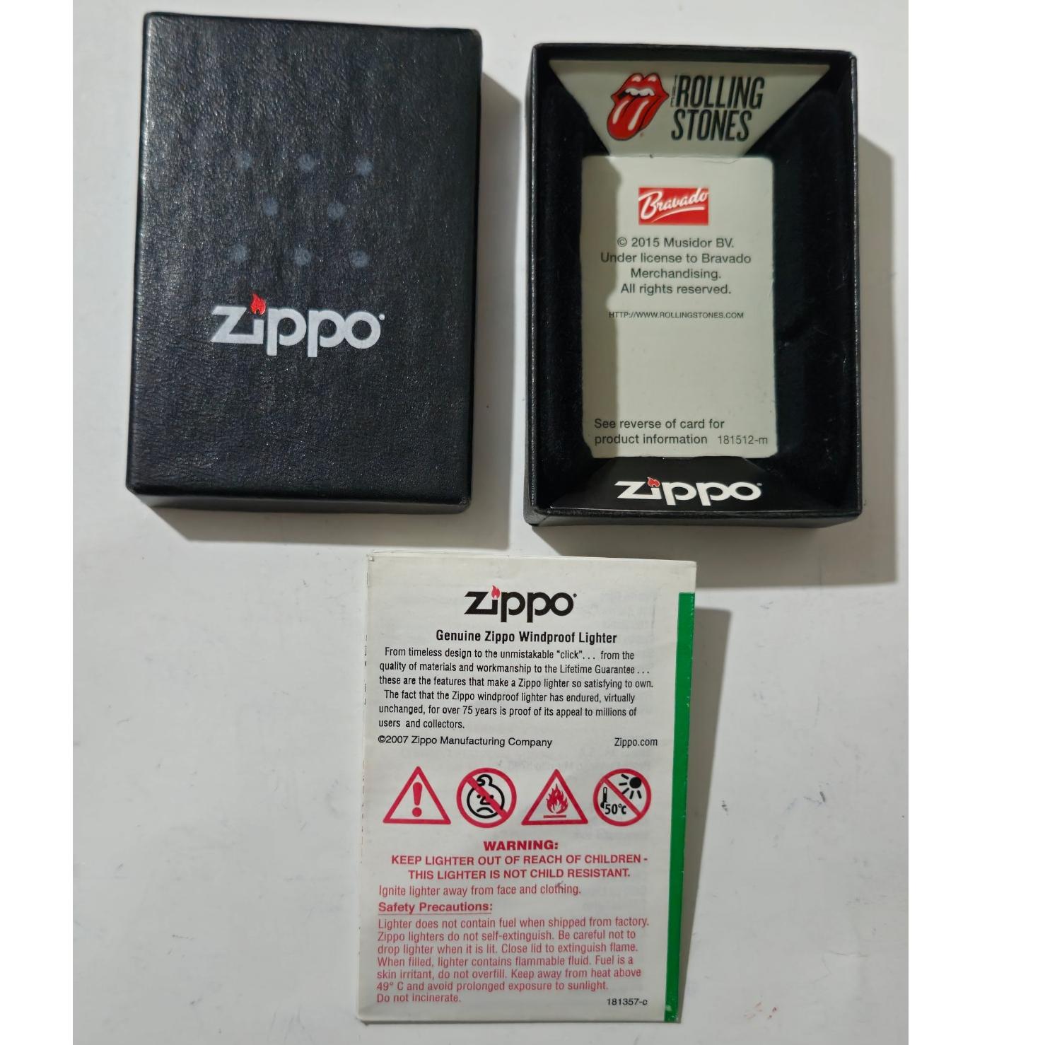 قوطی جعبه مقوایی زیپو ZIPPO ساخت آمریکا
